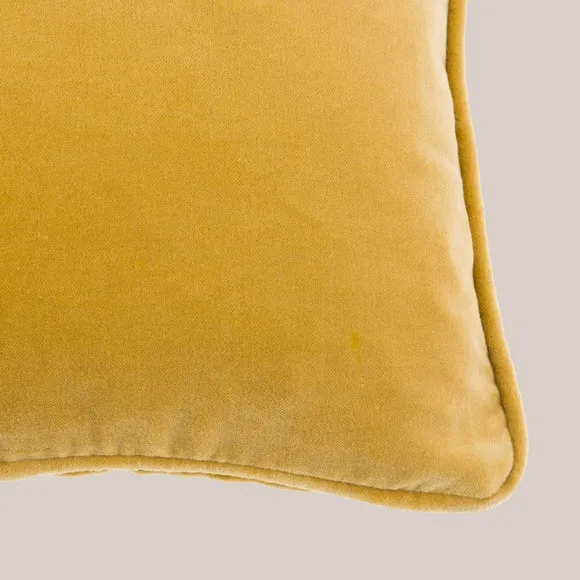 Clara Cotton Velvet Square Cushion 4