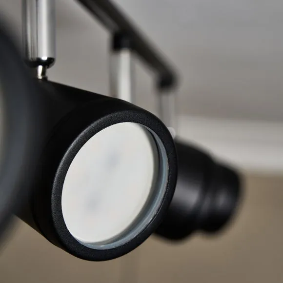 Freya 4 Light Adjustable Bathroom Spotlight Bar 2