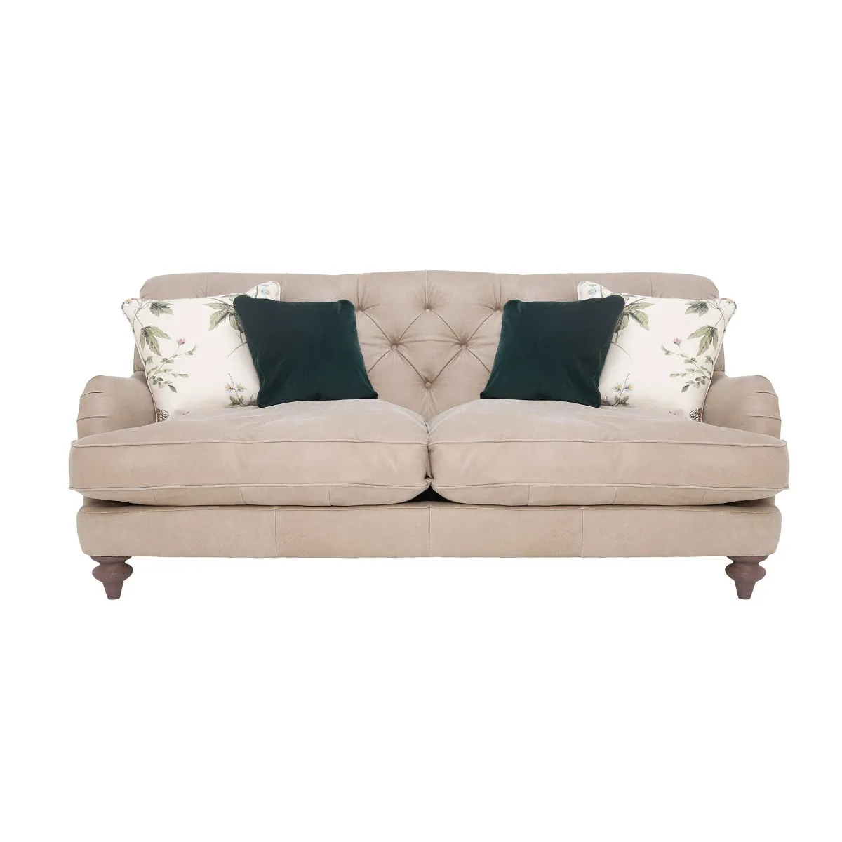 Windermere Leather Medium Sofa