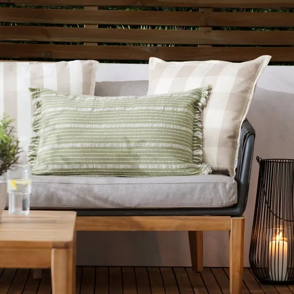Yard Tide Rectangle Cotton Cushion 5