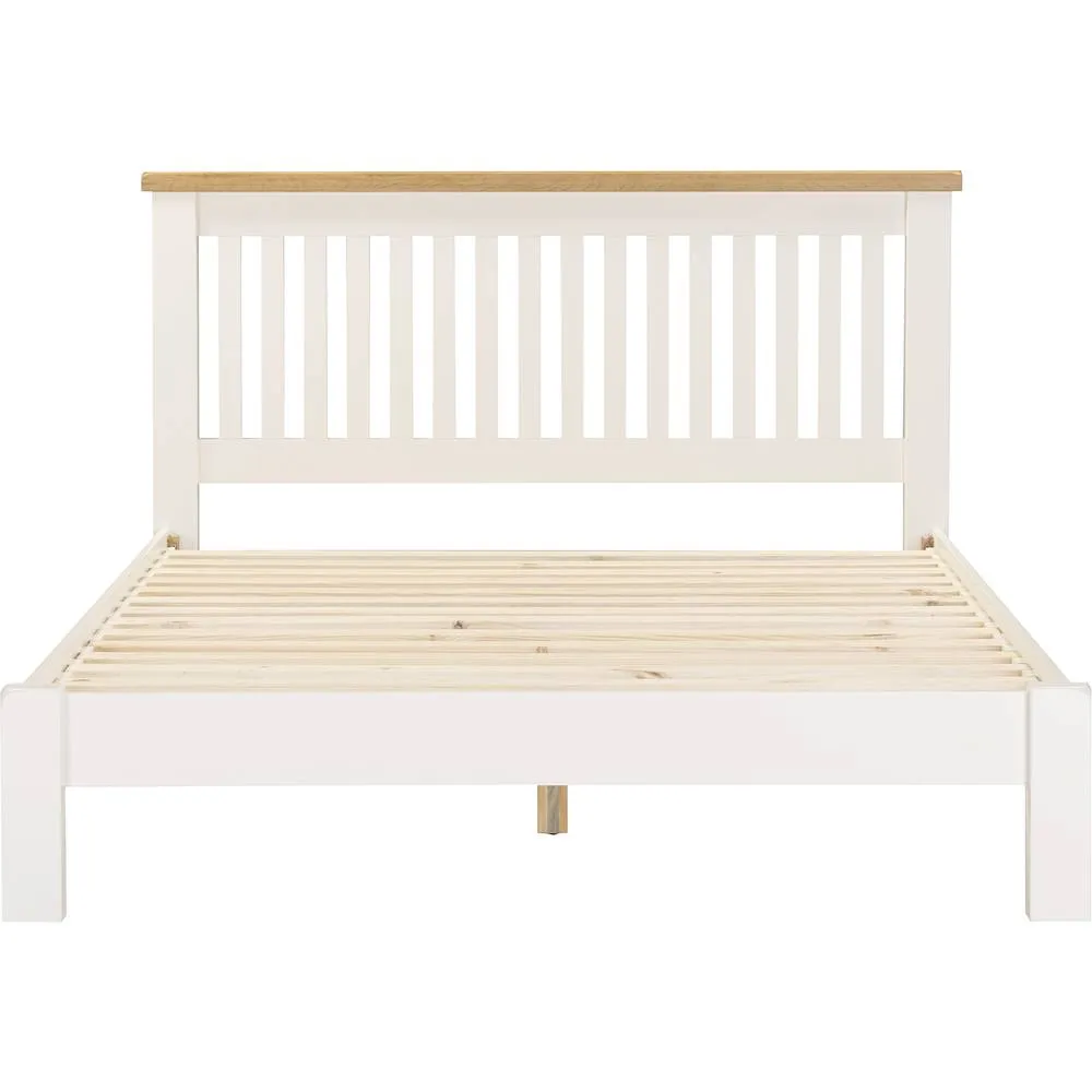 Seconique Windsor 5' Bed Low Foot End (Part Assembled) in Ivory 3