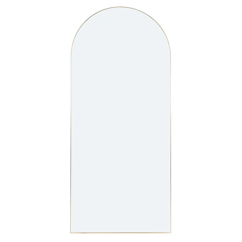 Heal's Fine Edge Floor Arch Mirror Gold 3