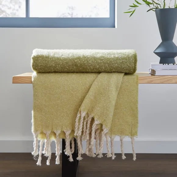 Ombre Mohair Throw Blanket 130x180cm 3