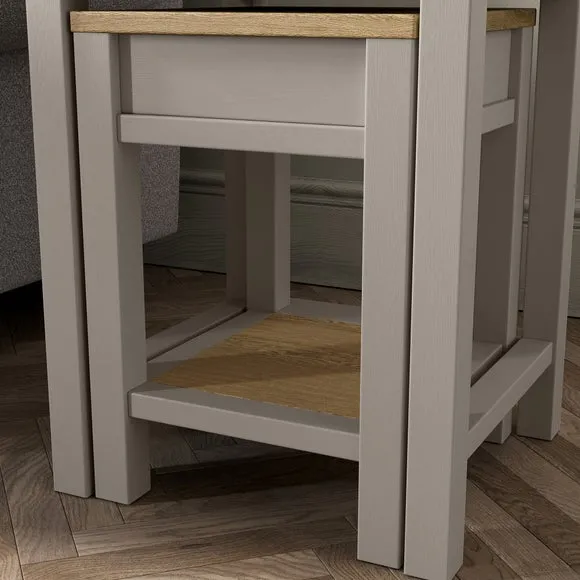Olney Nest of Tables with Storage 3