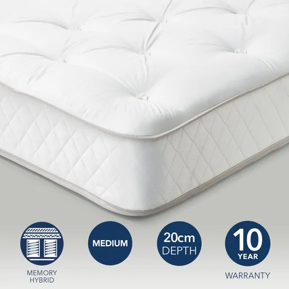 Fogarty Open Coil Memory Foam Hybrid Mattress
