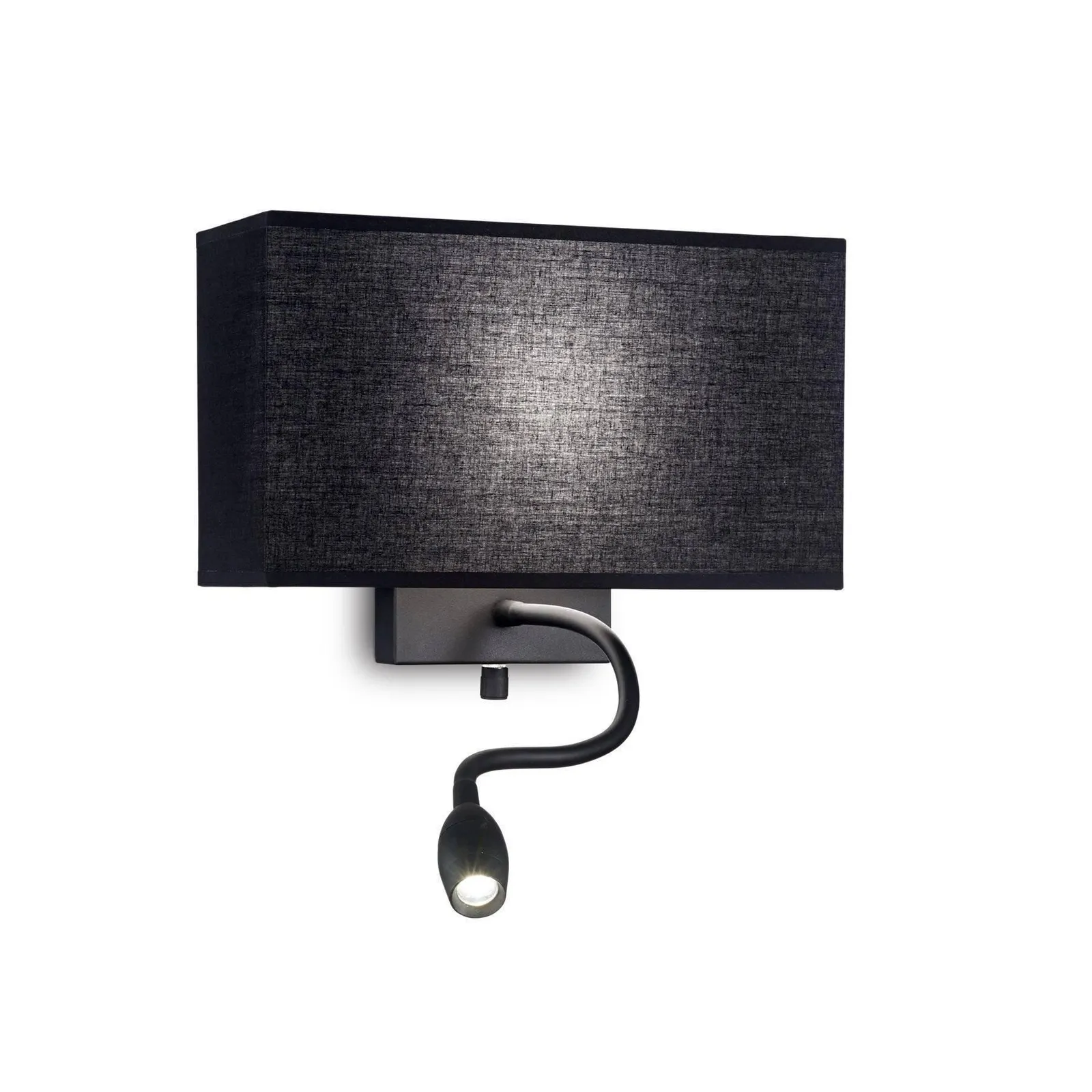 Netlighting Hotel LED 2 Light Wall Light Black