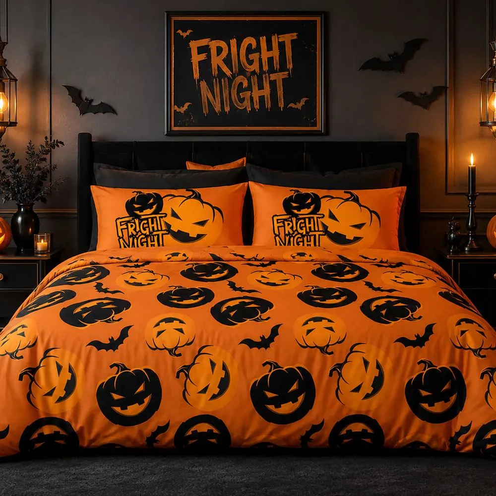 GAVENO CAVAILIA Halloween Fright Night Duvet Cover Set