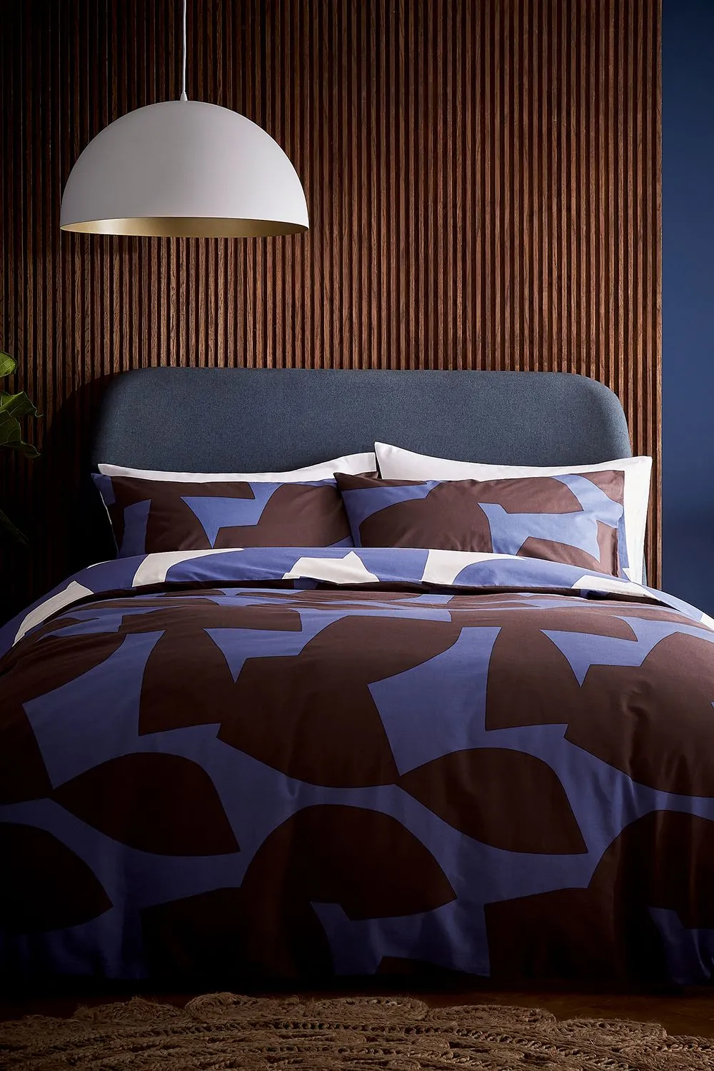 Helena Springfield 'Alva' Cotton Duvet Cover Set in Blue