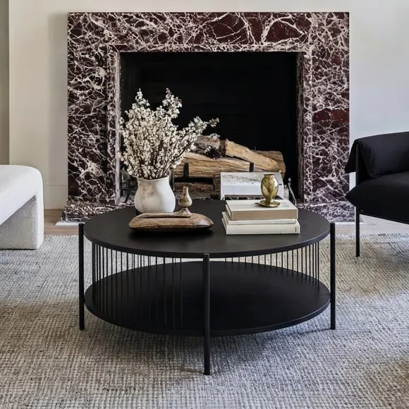 Harper Coffee Table with Shelf