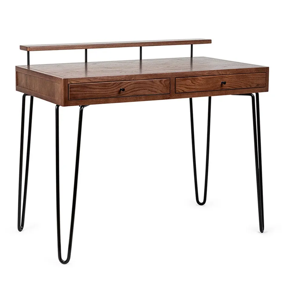 Heal's Brunel Desk Dark Wood 2