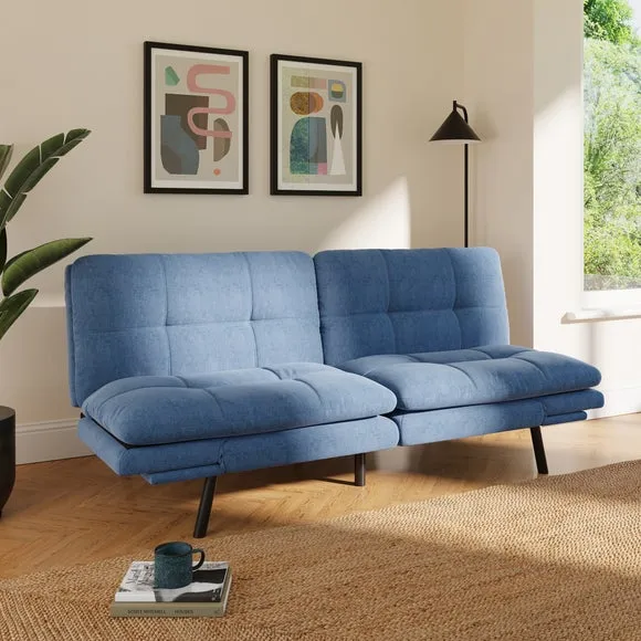 Harrison Quilted Chenille Clic Clac Sofa Bed 3