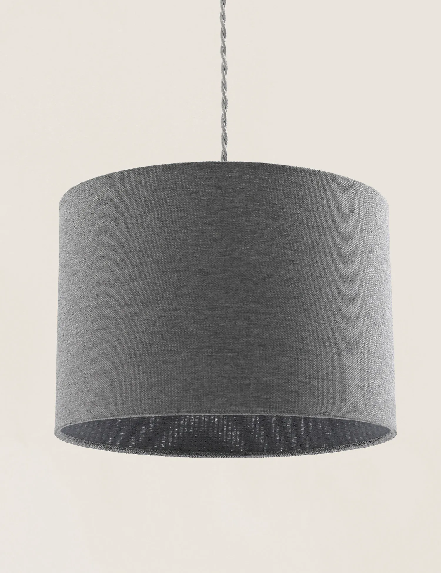 M&S Textured Drum Lamp Shade