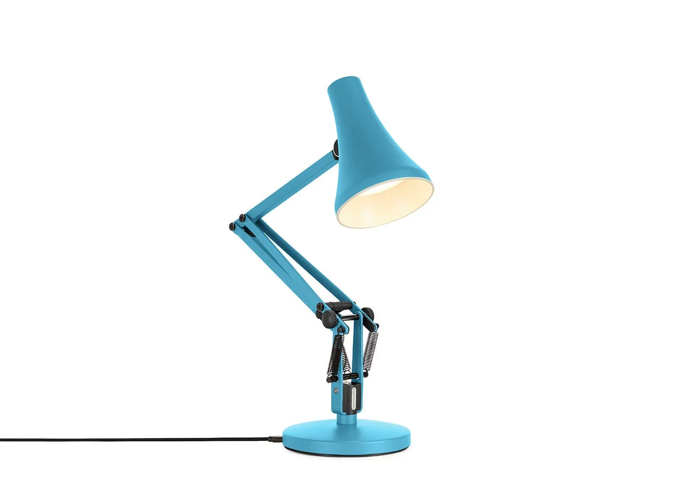 Anglepoise 90 Mini Mini LED Desk Lamp Turquoise Blue