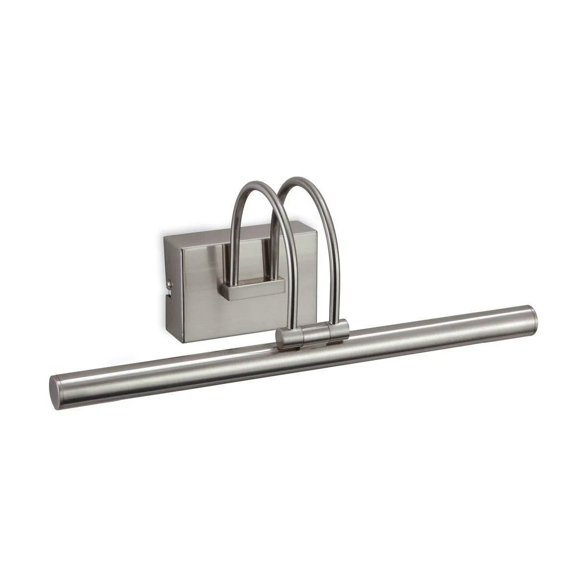 Netlighting Anja LED Picture Wall Light Brushed Steel in Grey