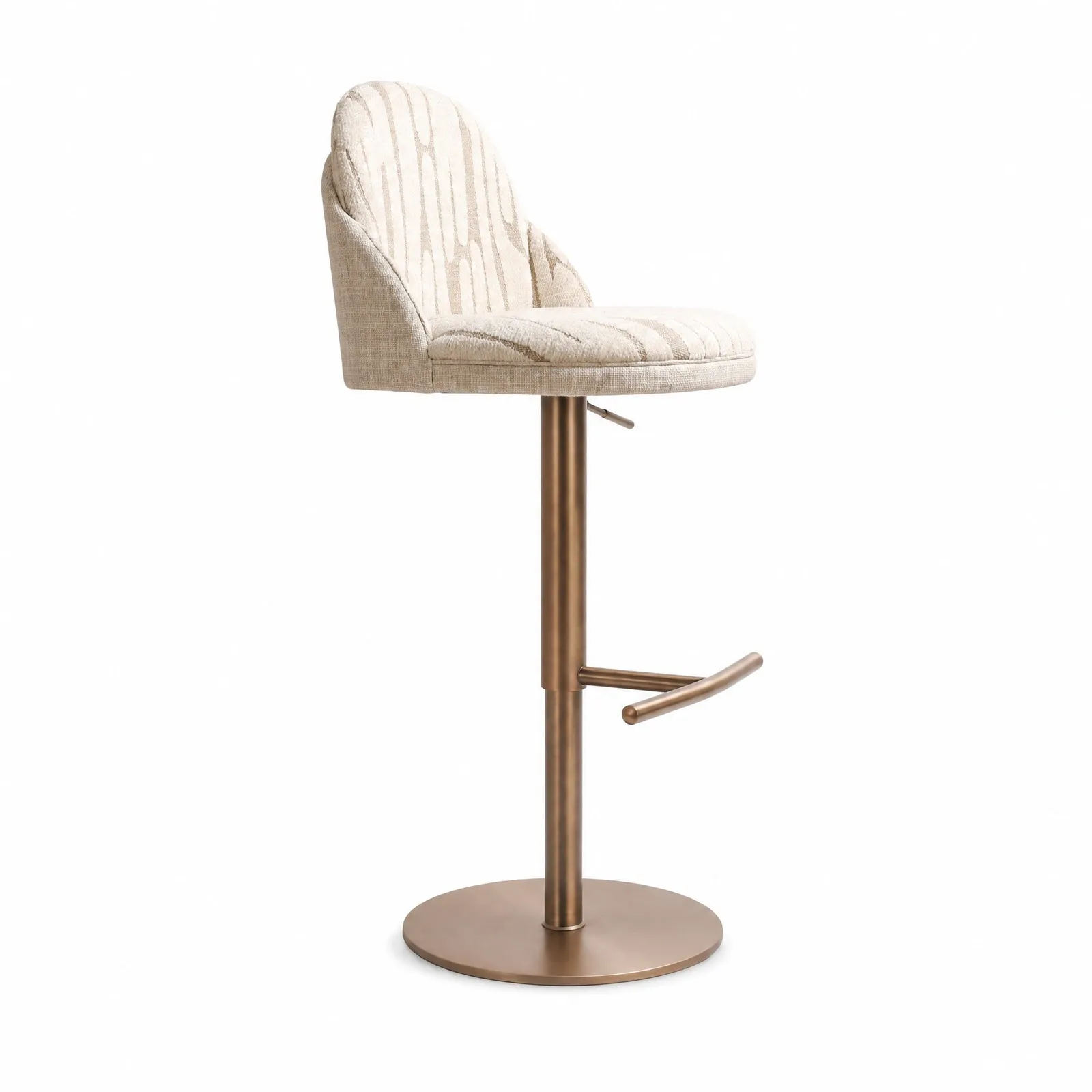 Bramley Bar-Stool, Neutral Fabric | Barker & Stonehouse 5