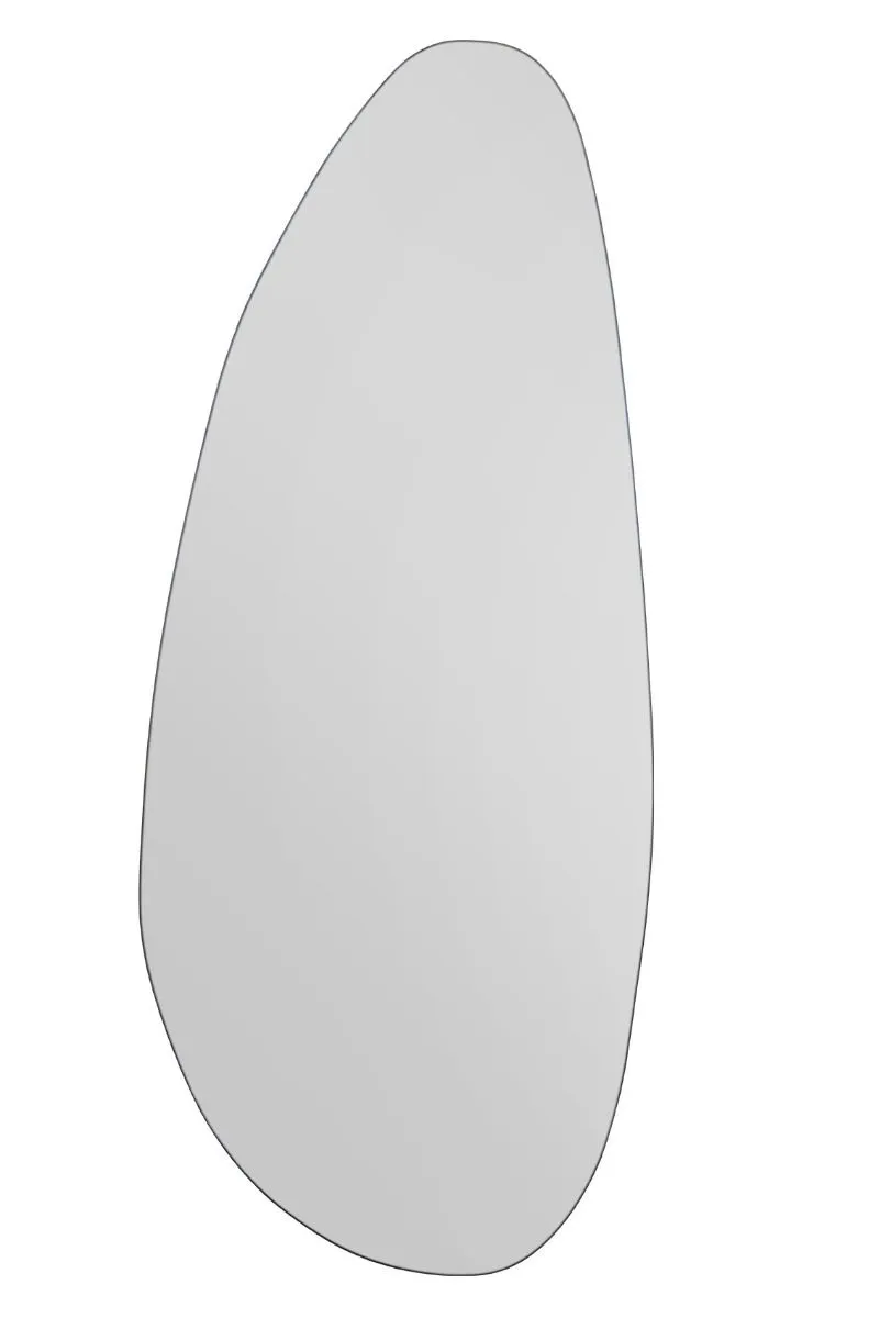 MirrorOutlet New Frameless Pond Leaner / Wall Mirror 47" X 20" (120CM X 50CM) in Silver 3