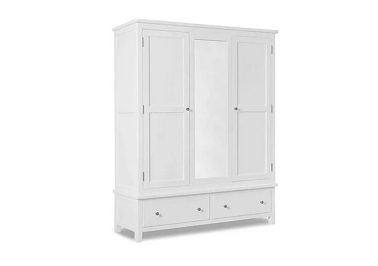 Grace Triple Wardrobe - White