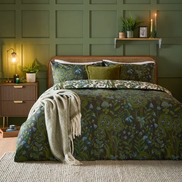 Furn. Garden of Wonder Duvet Cover and Pillowcase Set 1