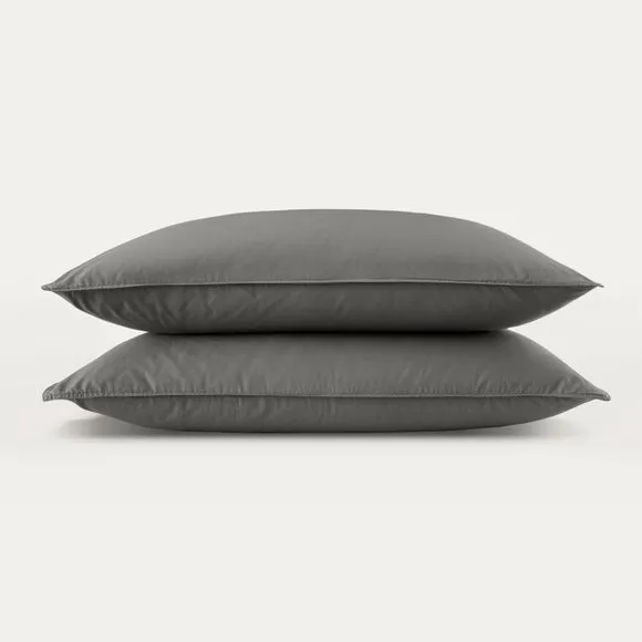 Soft Washed Cotton Standard Pillowcase Pair 3