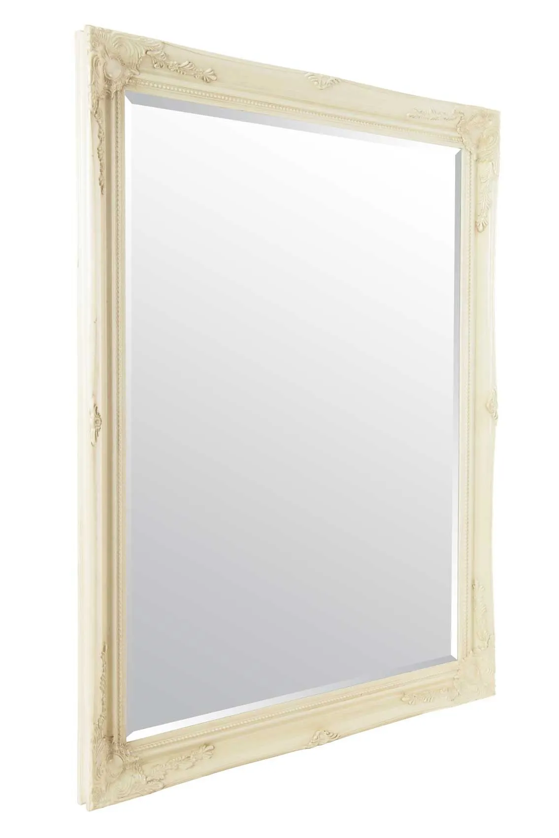 MirrorOutlet Buxton Ivory Large Leaner Mirror 140 x 109 CM in Beige 5