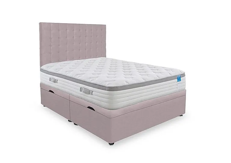 Hybrid 360 Side Lift Ottoman Divan Set - Small Double - Plush Lilac