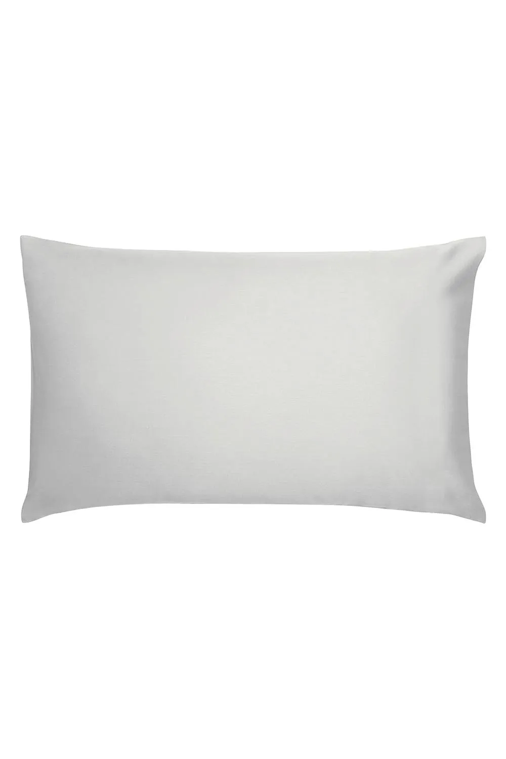 1951 'Luxury 400 Thread Count' Cotton Sateen Large Pillowcase Pair in Silver