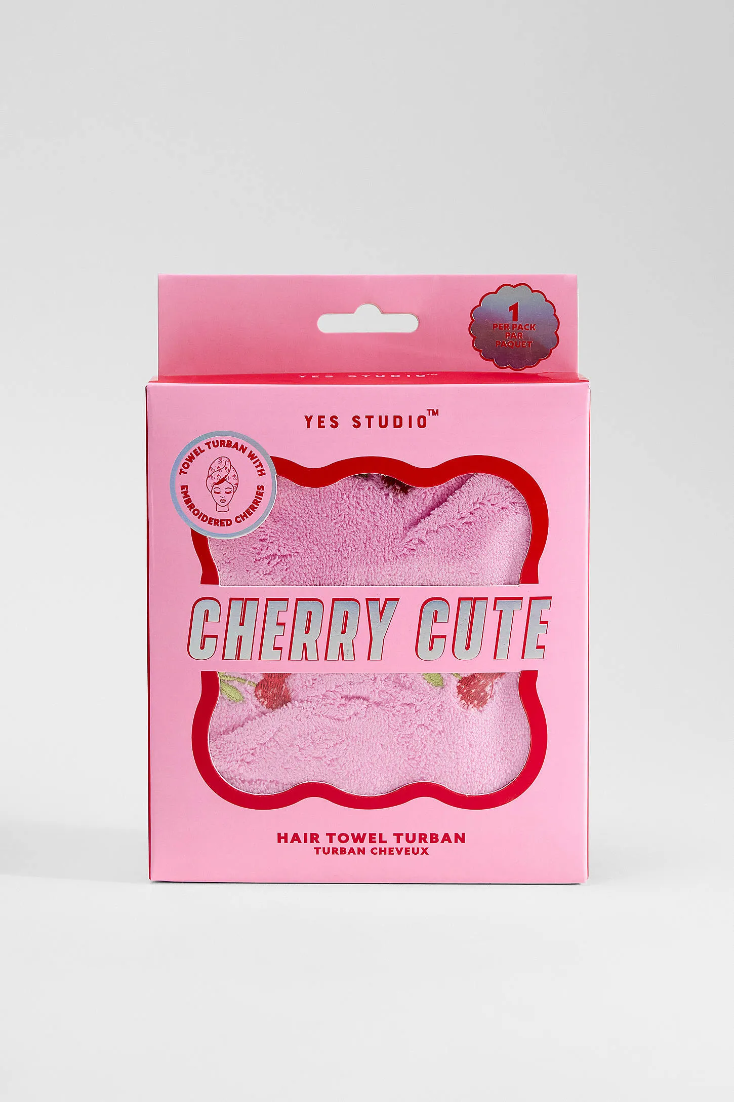 Yes Studio Cherry Hair Towel ALL 2