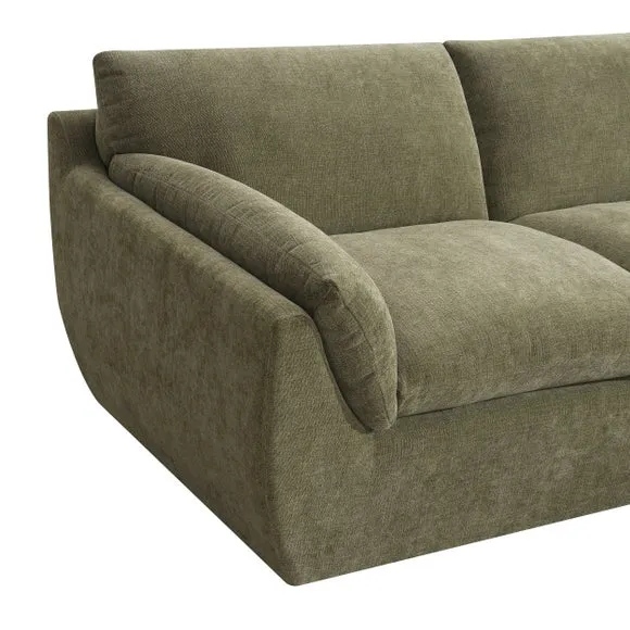 Falkirk 5 Seater Corner Sofa with Footstool 2