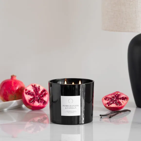 Simplicity Collection Pomegranate Multiwick Candle