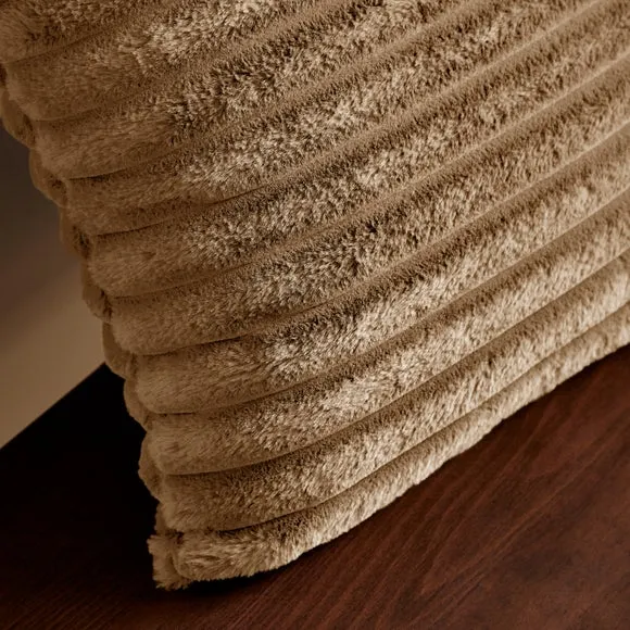 Catherine Lansfield Cosy Ribbed Square Cushion 2