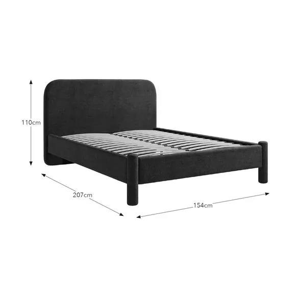 Robyn Chenille Bed Frame 6