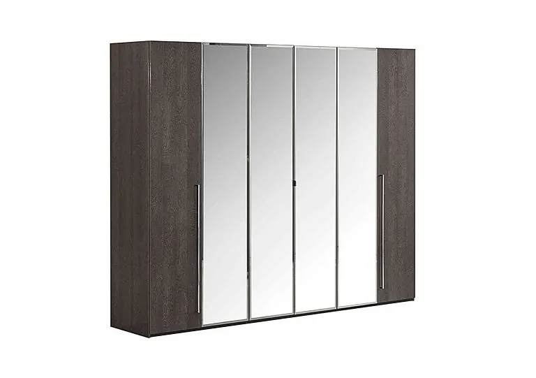 Palazzo 6 Door Wardrobe with 4 Mirrors