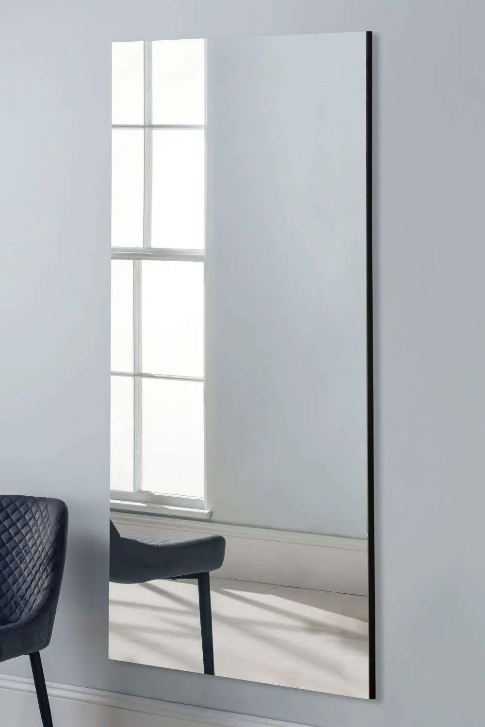 Yearn Mirrors Simple Full length Frameless mirror Black 170x80cm