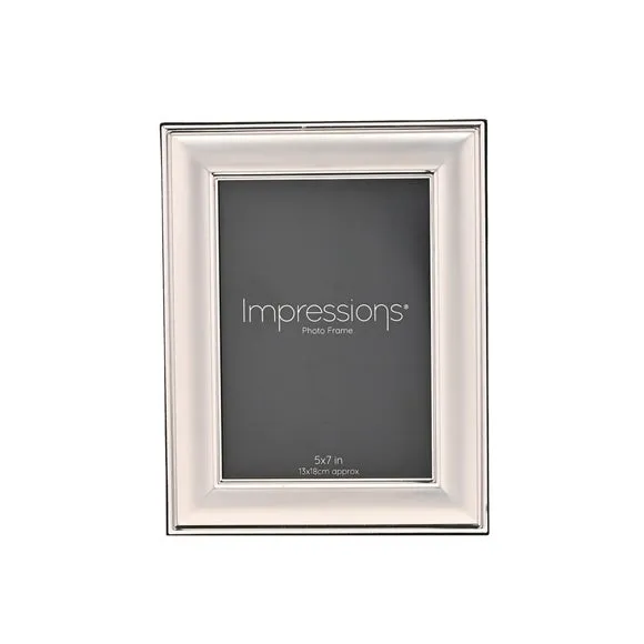 Impressions Silver Plated Border Edge Photo Frame 1