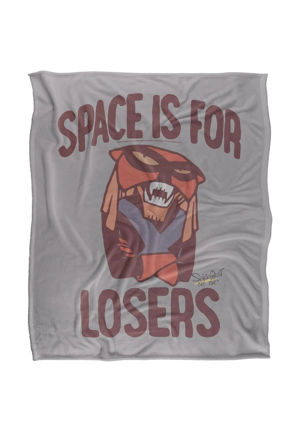 Cartoon Network Space Ghost The Pirate Silky Touch Super Soft Throw Blanket 152 X 127 cm in White