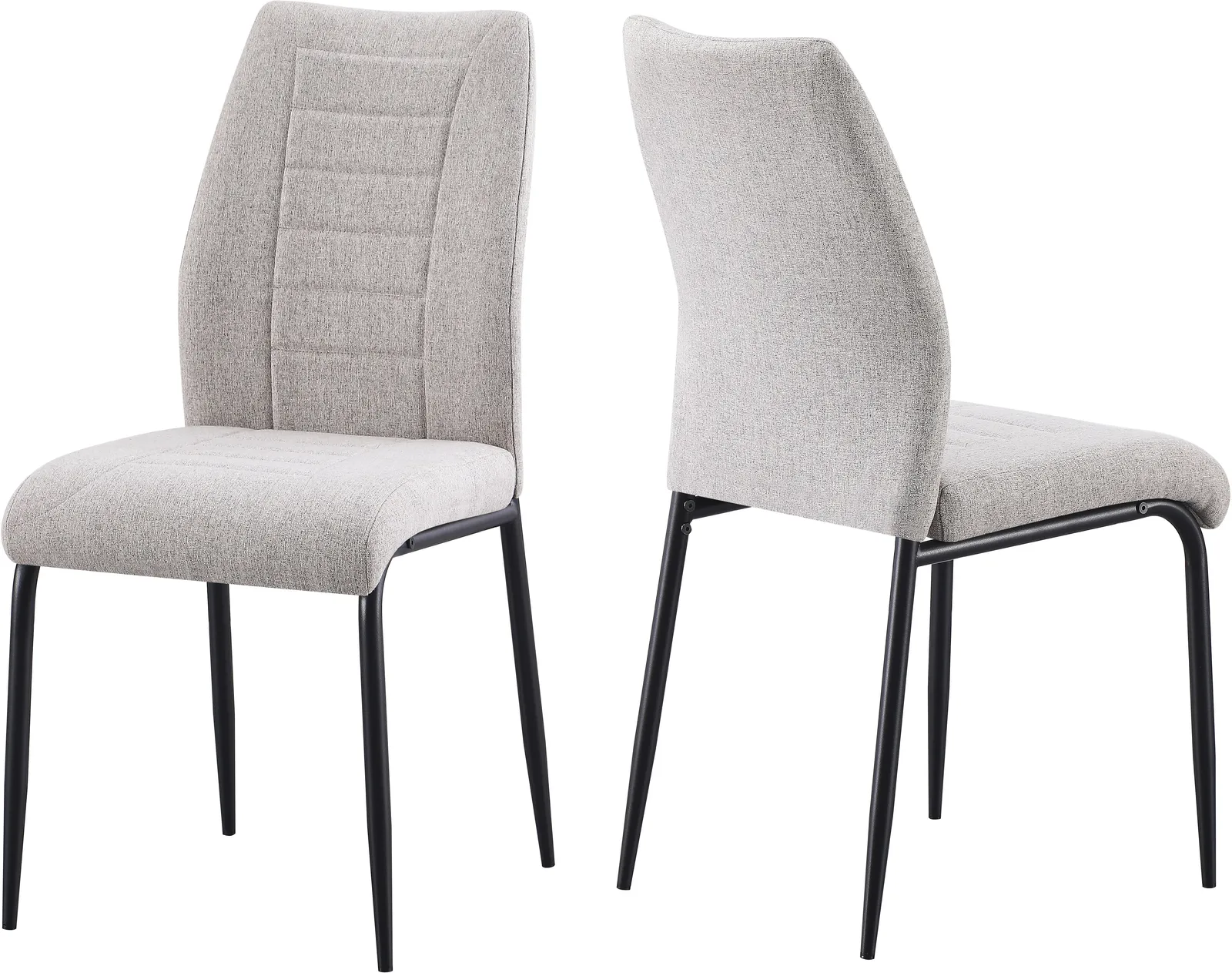 Seconique Chilton Dining Chair (x4) in Light Grey 2