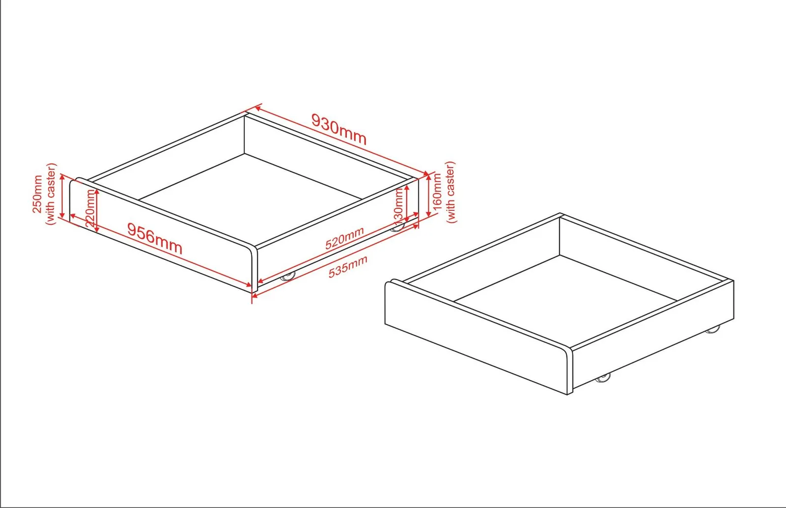 Flair Wizard L Shaped Triple Bunk Bed in Grey 4