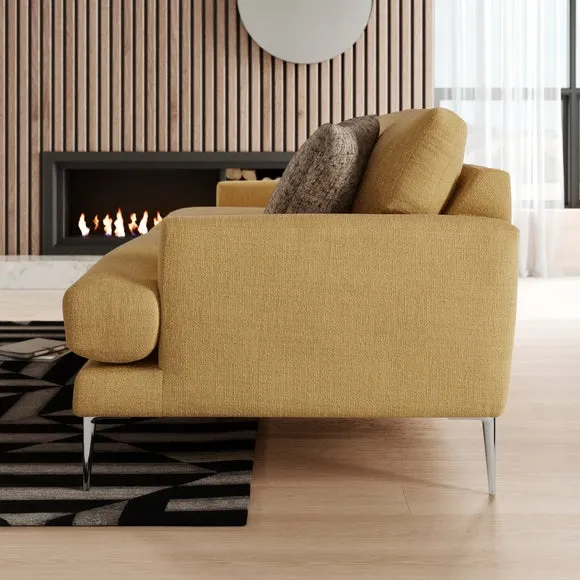 Lawson Chunky Tonal Weave 4 Seater Sofa 2