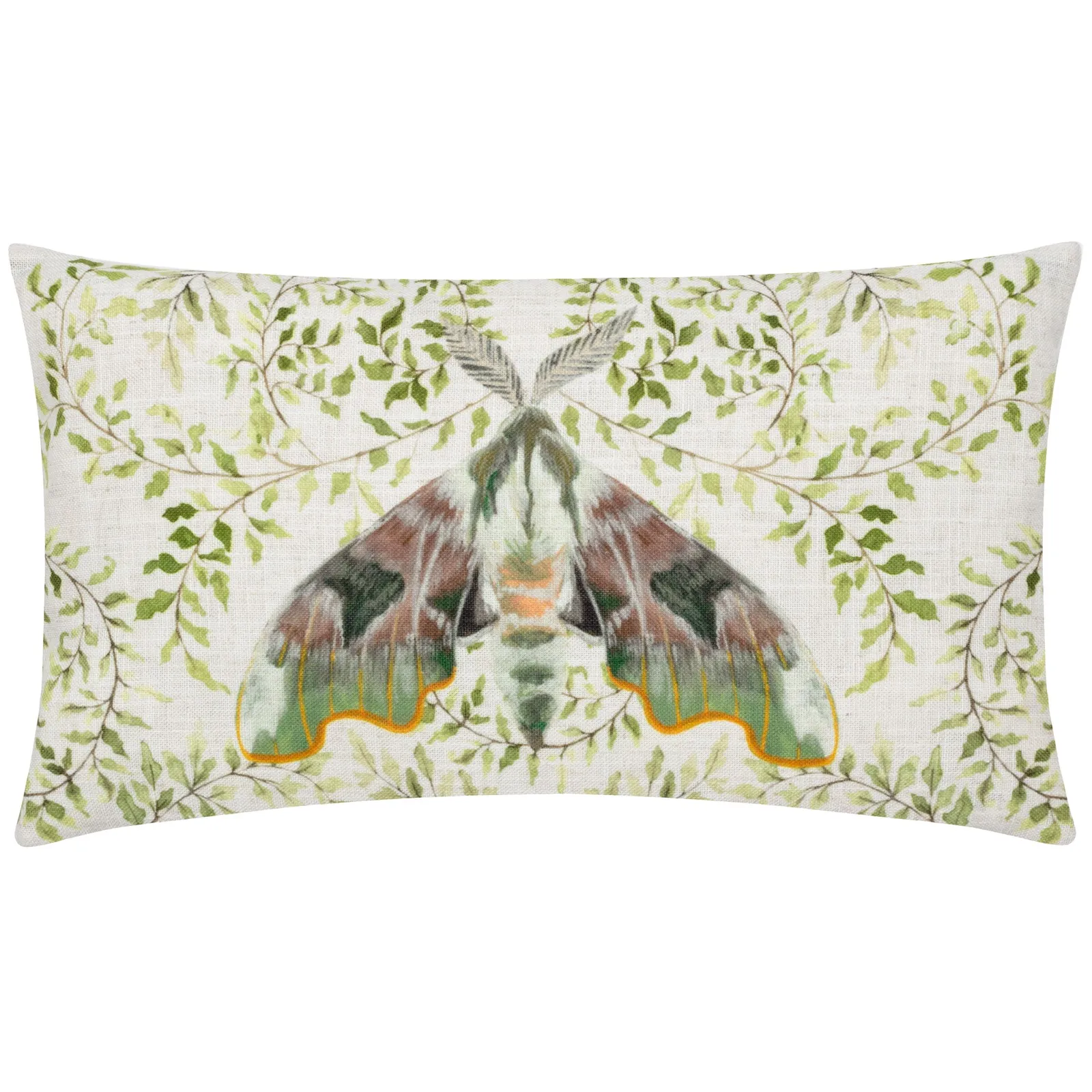 Evans Lichfield Shugborough Moth Traditional Polyester Filled Cushion