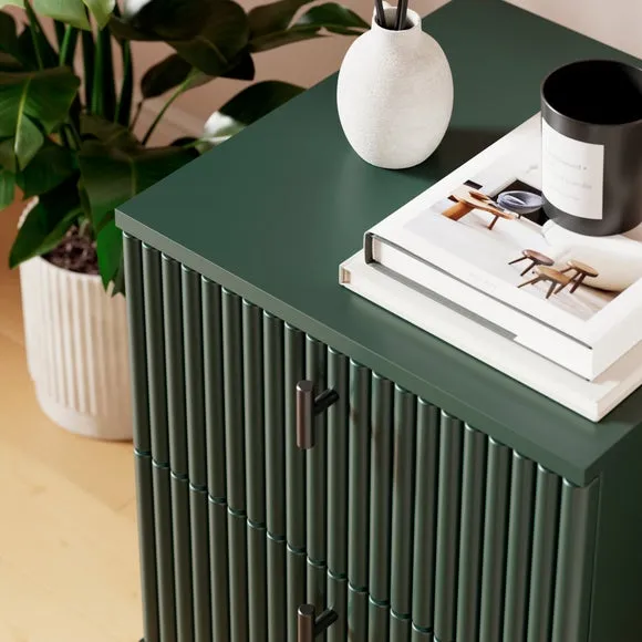Elsie 2 Drawer Bedside Table 4