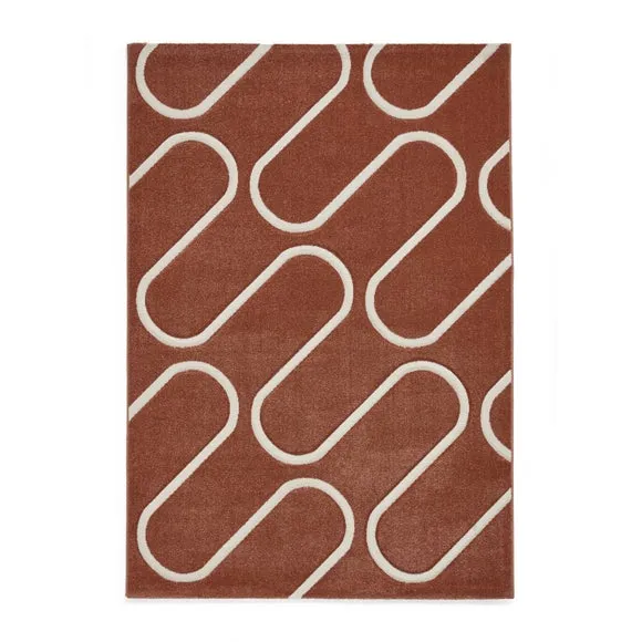 Catherine Lansfield Linear Curve Rug 5