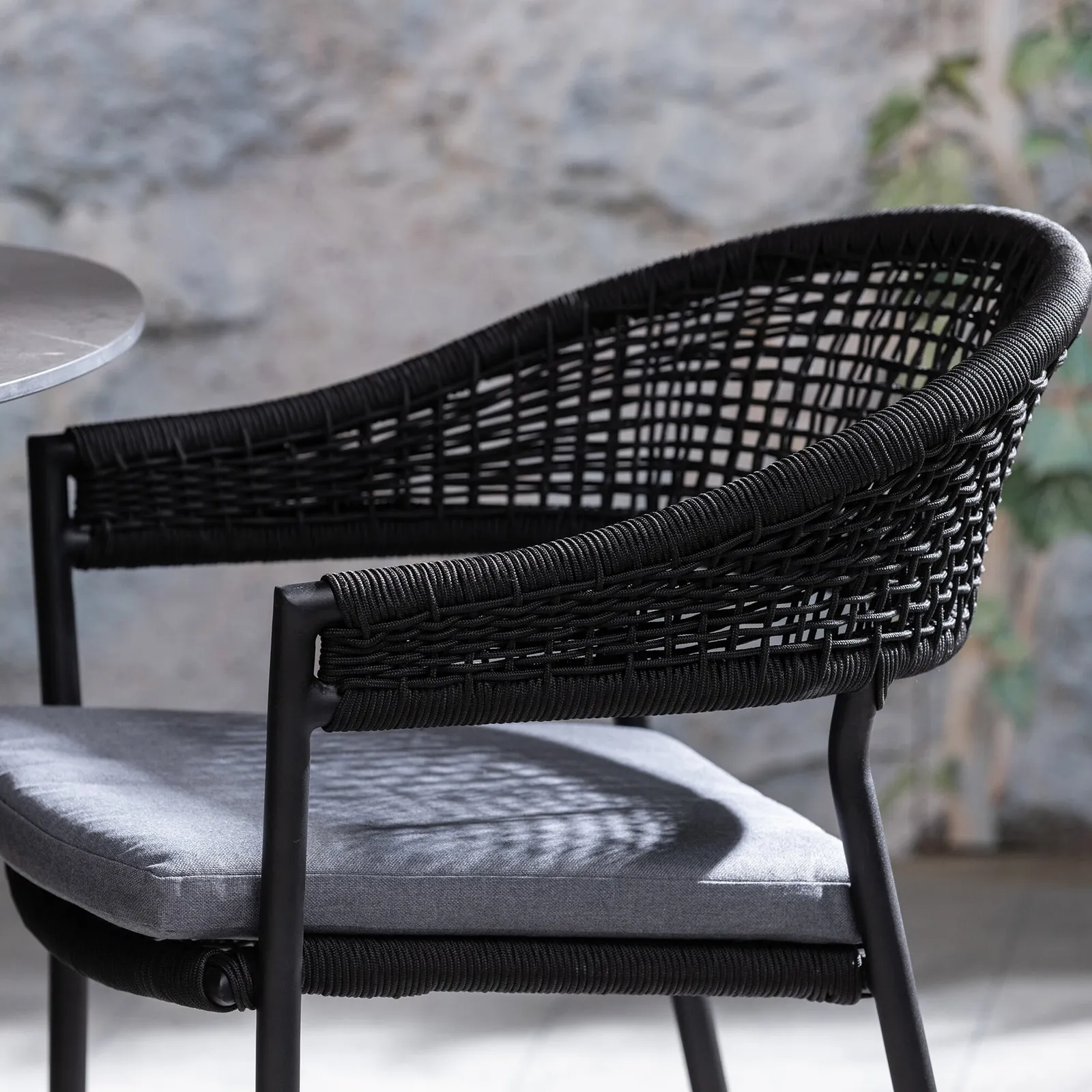 Torino 6 Seater Dining Set, Rope, Grey | Barker & Stonehouse 6