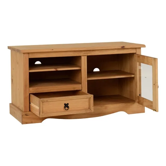 Corona TV Unit, Pine for TVs up to 46" 4
