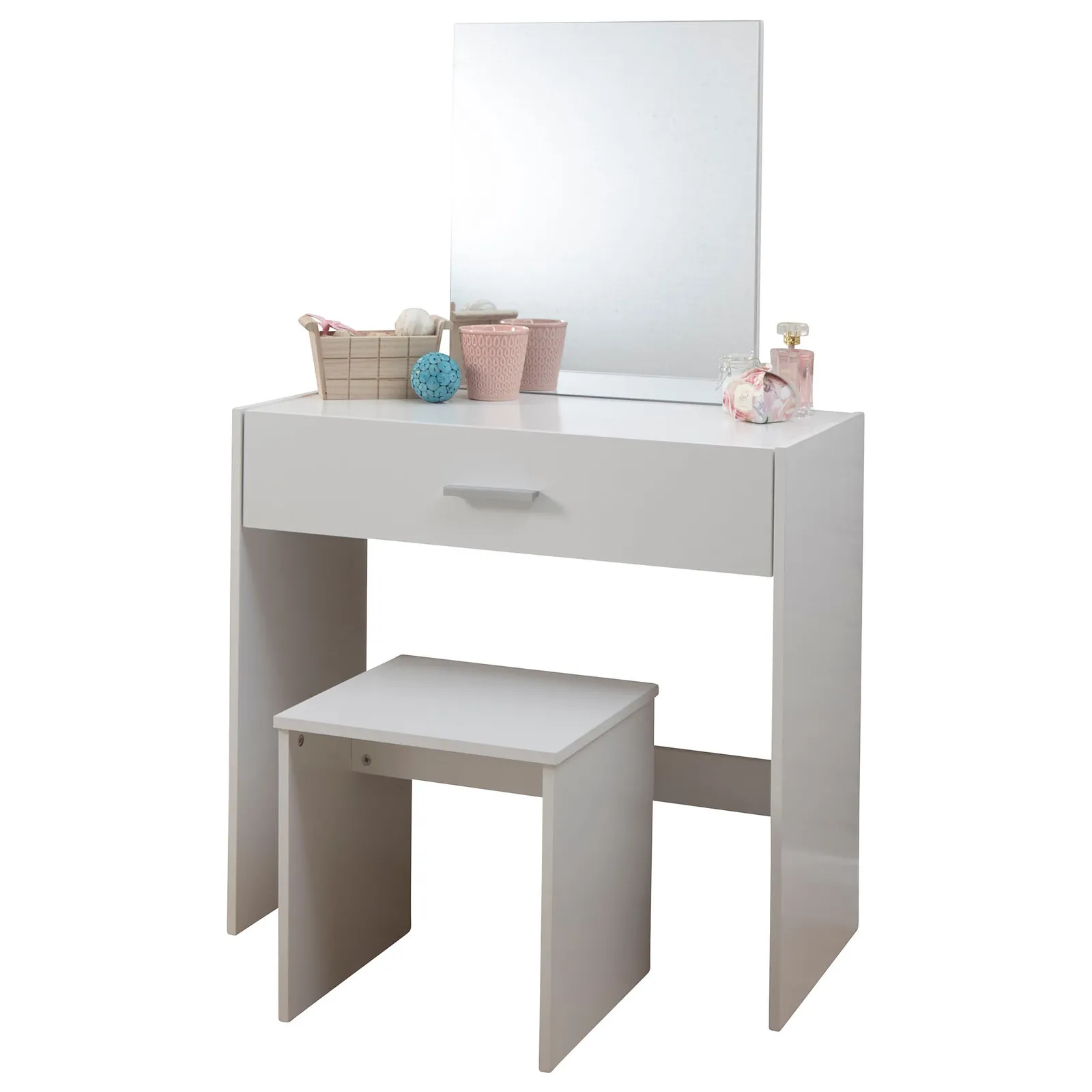 Julia Dressing Table Set White