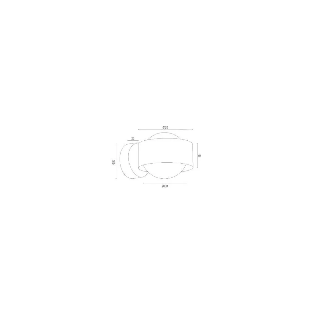Netlighting Massimo Plus Outdoor Globe Wall Lamp Opal Matt White Structure IP44 2
