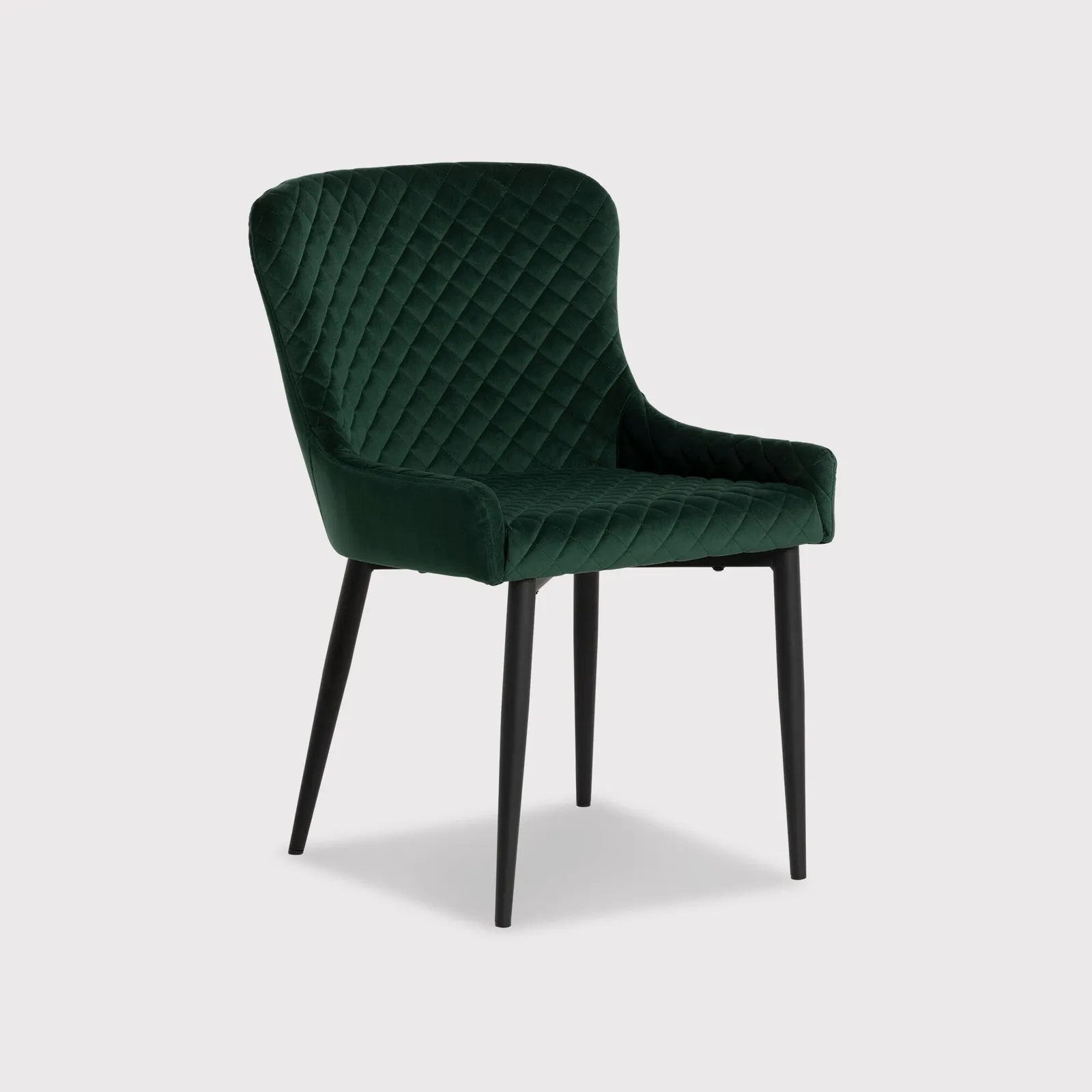 Rivington Dining Chair, Green Velvet | Barker & Stonehouse 2