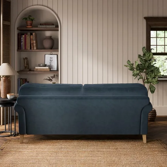 Millie Velvet 3 Seater Sofa 2