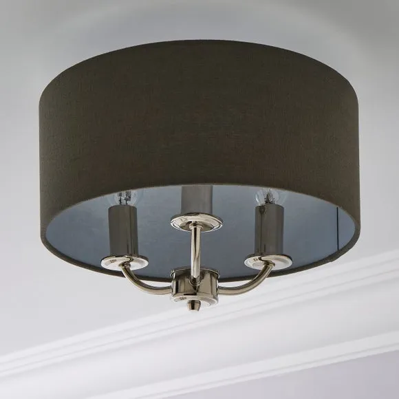 Preston 3 Light Flush Ceiling Light 2