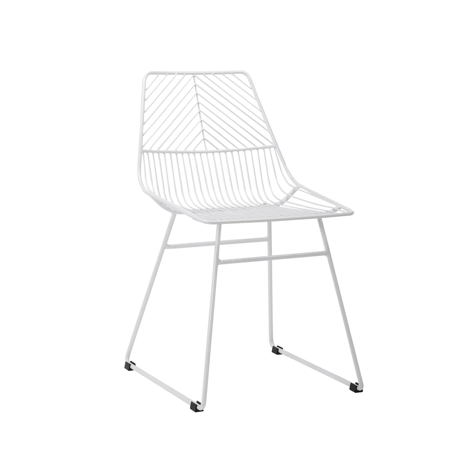 Siena Set of 2 Dining Chairs White