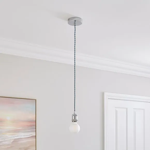 Charlie Industrial Adjustable Pendant Flex Ceiling Light Cable 1